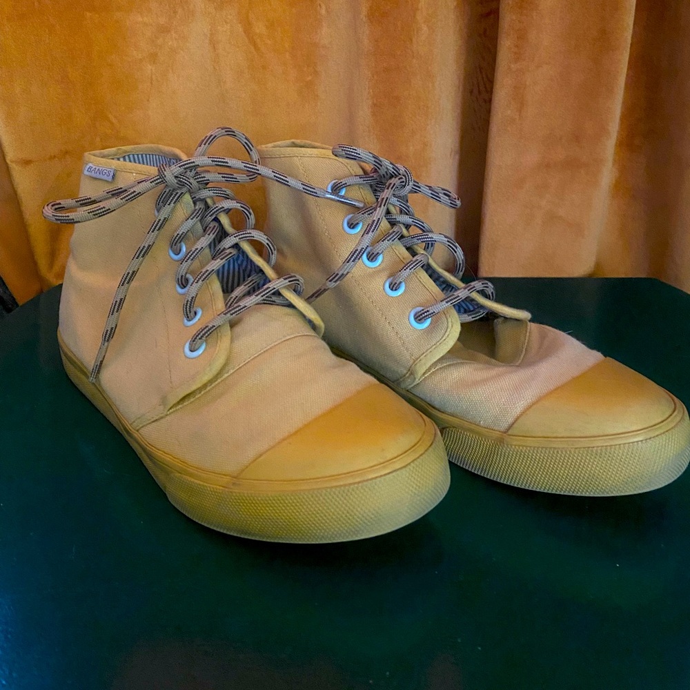 Mustard Yellow Bangs Shoes